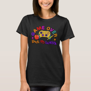 Spiel zurück zur Schule - T - Shirt