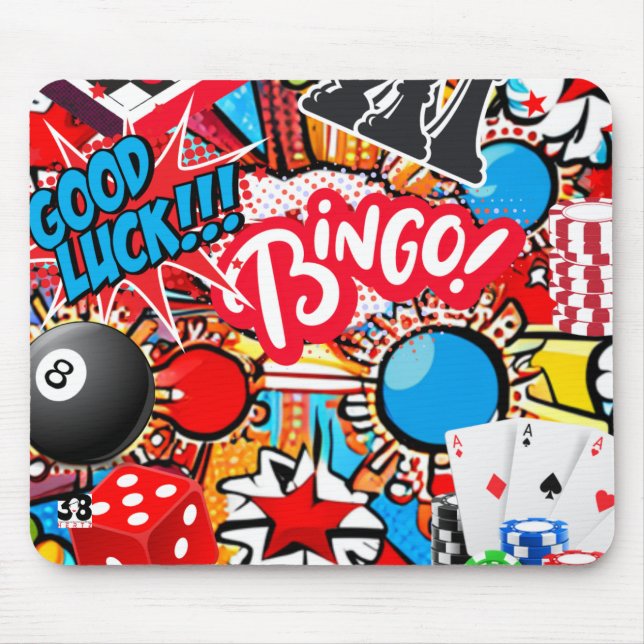 Spielabend Mousepad (Vorne)