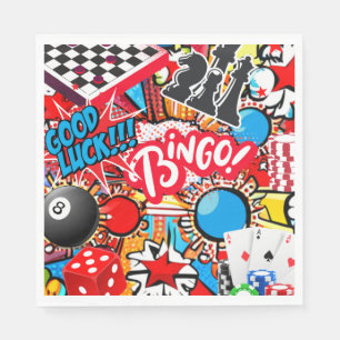 Spielabend Serviette