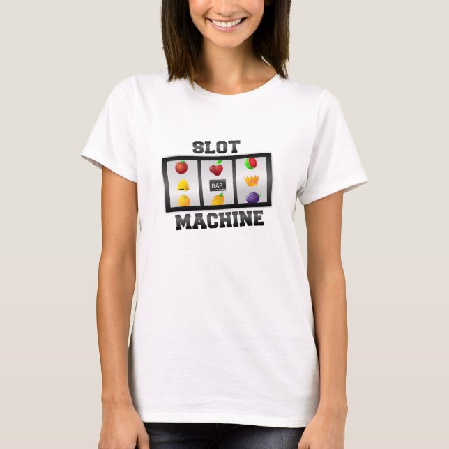 Spielautomat Casino T - Shirt (Vorderseite)