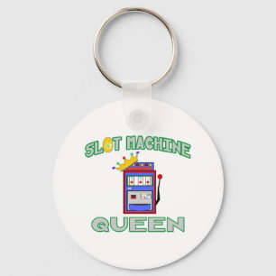 Spielautomat-Königin Schlüsselanhänger