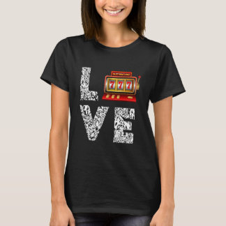 Spielautomat Liebe Spielkasino Spielautomat Spiela T-Shirt