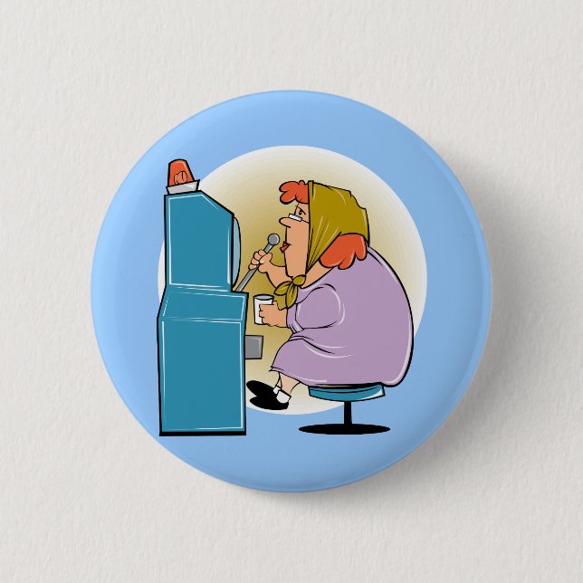 Spielautomat-Schlitze - Spiel zum zu gewinnen Button (Vorderseite)