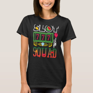 Spielautomat Spielplatz Grafische Spielwiese T-Shirt