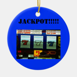 SPIELAUTOMAT-VERZIERUNG KERAMIKORNAMENT