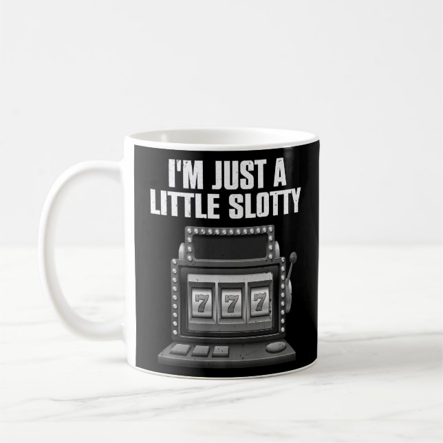 Spielautomaten Spieler Frauen Spielautomat Kaffeetasse (Links)