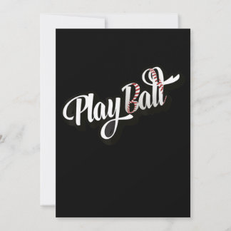 Spielball Baseball und Softball Save The Date