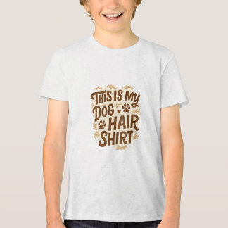 Spielbares "Das ist mein Hundehaar-Shirt"-Zitat-De Tri-Blend Shirt