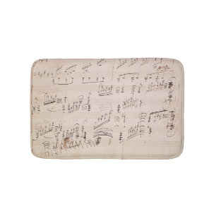 Spielberichtsbogen 'des Mondscheins Sonata Badematte