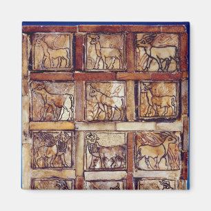 Spielbrett, Tiere des Feldes und Wald Magnet