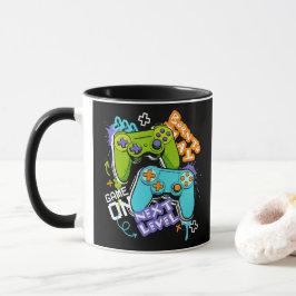 Spielcontroller Graffiti  Gaming Born To Play  Tasse