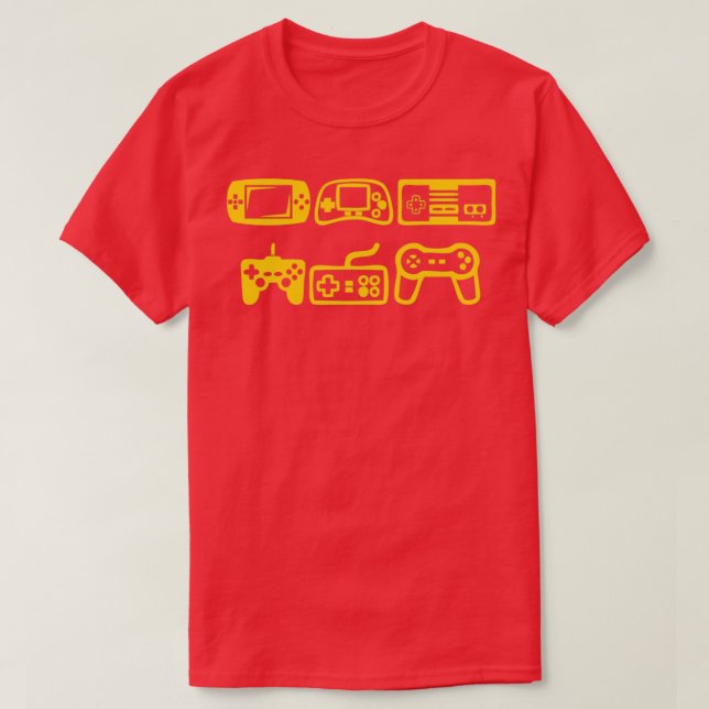 Spielcontroller T-Shirt (Design vorne)