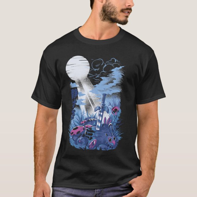 Spiele auf dem Wald T-Shirt (Vorderseite)