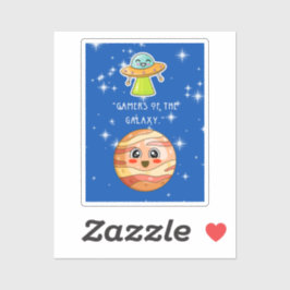 SPIELE DER GALAXIE AUFKLEBER