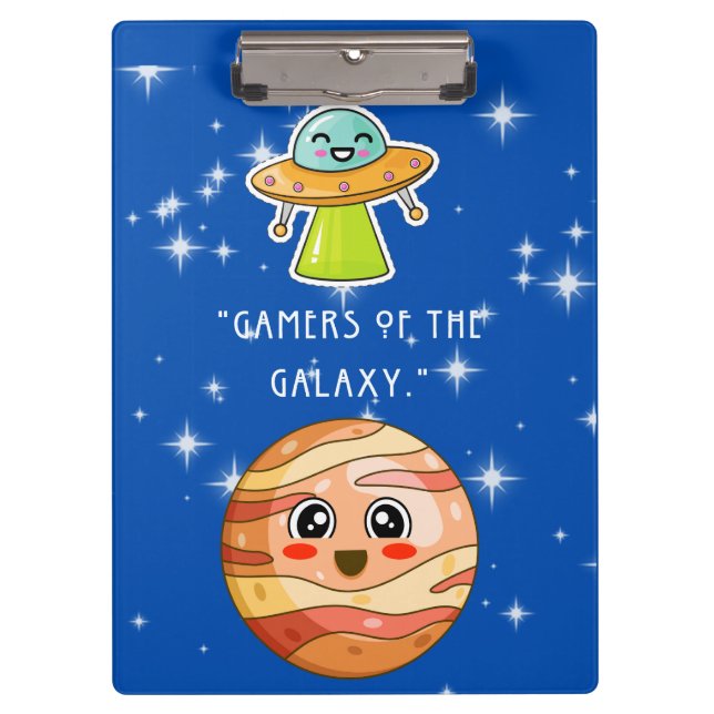 SPIELE DER GALAXIE KLEMMBRETT (Vorderseite)