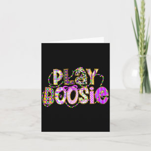 Spiele einige Boosie Mardi Gras Perlen New Orleans Karte