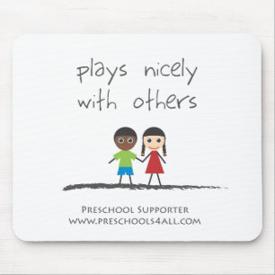 Spiele freundlich mit anderen mousepad