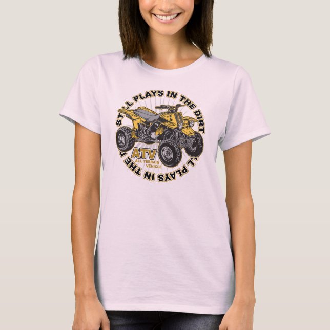 Spiele im Schmutz ATV T-Shirt (Vorderseite)