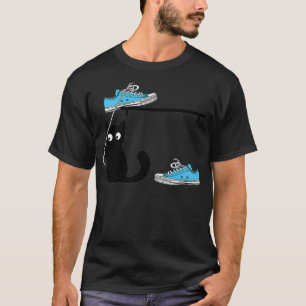 Spiele Katze Schuhe Katzenliebhaber Katzenmutter T-Shirt