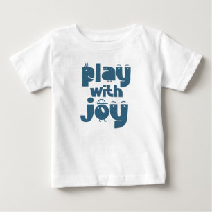 Spiele mit Freude Süßes Tier Baby T-shirt