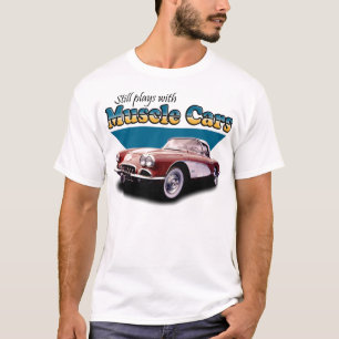 Spiele mit Muskel-Autos T-Shirt