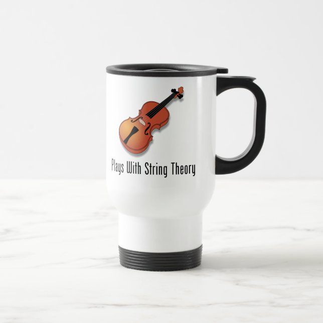 Spiele mit Schnur-Theorie - Violine Reisebecher (Rechts)