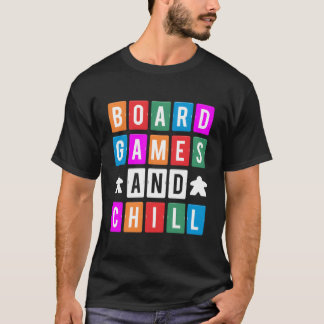 Spiele und Spiele des Gameboard Games T-Shirt