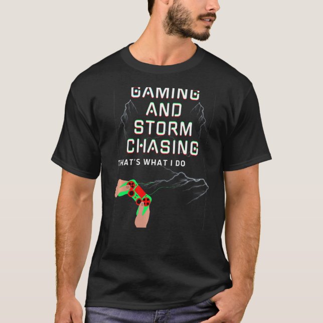 Spiele und Sturmjagd Das ist es, was ich Männer Fr T-Shirt (Vorderseite)