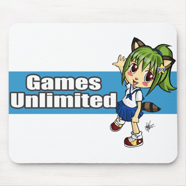 Spiele Unlimite Mausunterlage Mousepad (Vorne)