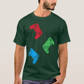 Spielecontroller Gamer Leben Video Gamer Boyseens T-Shirt