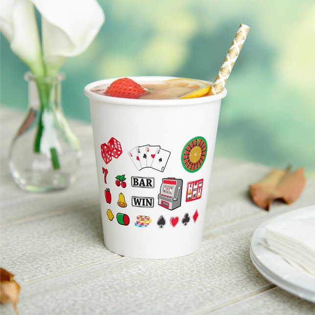 Spielelemente Casino Spiele Pappbecher (Von Creator hochgeladen)