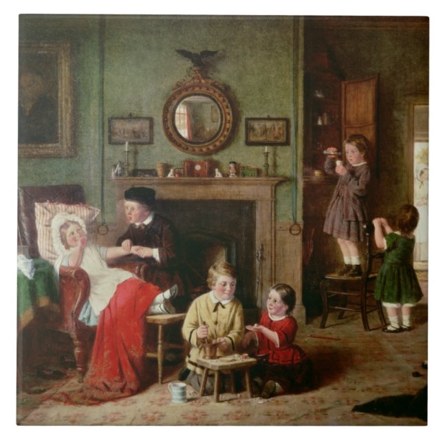 Spielen an Doktoren Fliese (Vorderseite)