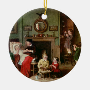 Spielen an Doktoren Keramik Ornament