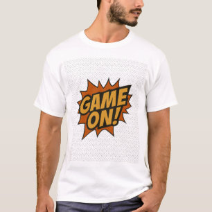 SPIELEN! Comic Burst - Gamer Wall Poster T-Shirt