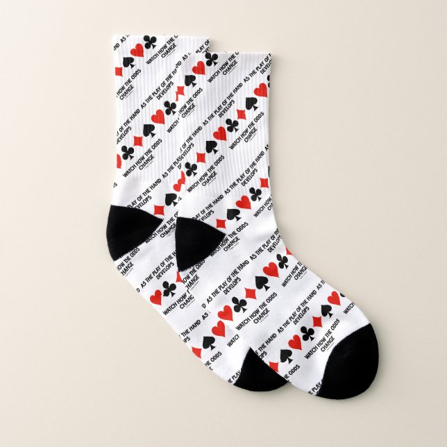 Spielen der Hand Entwicklungen beobachten, wie sic Socken (Paar)