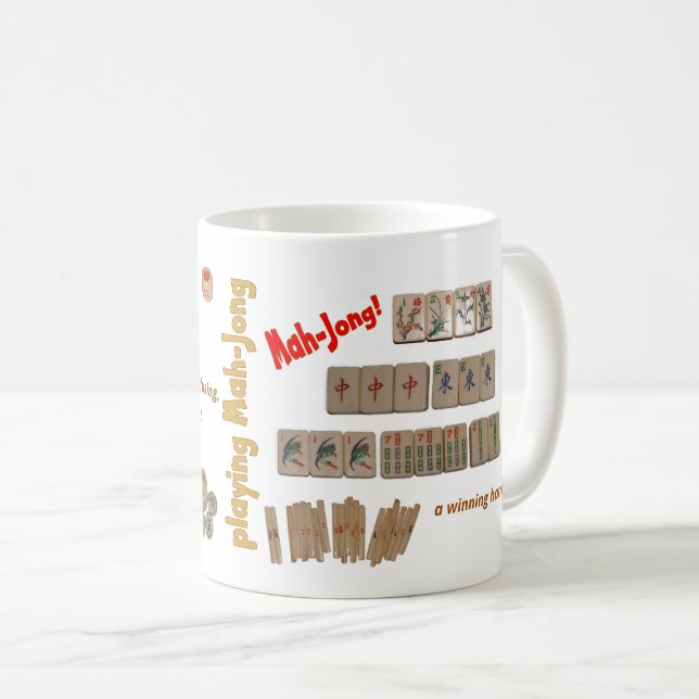 Spielen der Tasse Milliamperestunde-Jong (VorderseiteRechts)