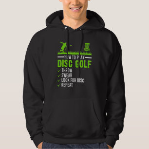 Spielen Disc Golf Frisbee Disc Golfer Spaß Golfin Hoodie
