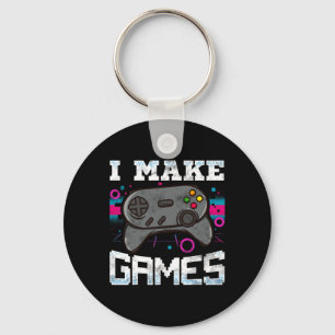Spielen für Videospiele-Entwickler-Geschenk machen Schlüsselanhänger