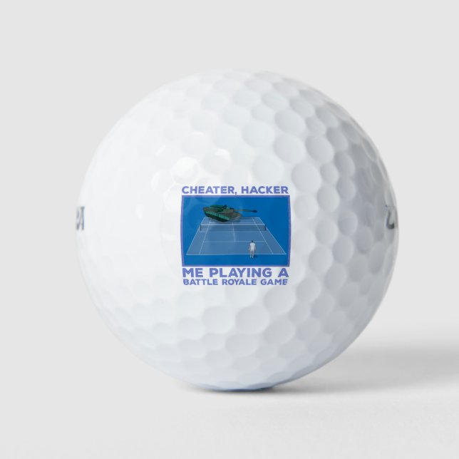 Spielen im Kampf gegen Royale Golfball (Vorderseite)