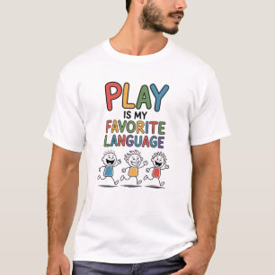 Spielen ist meine Lieblingssprache T-Shirt