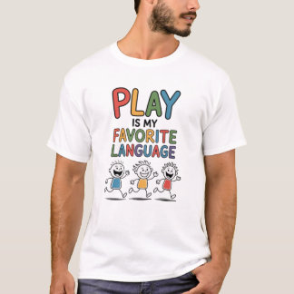 Spielen ist meine Lieblingssprache T-Shirt