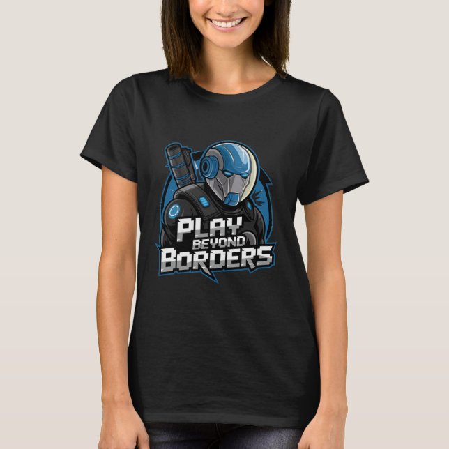 Spielen jenseits von Grenzen T-Shirt (Vorderseite)