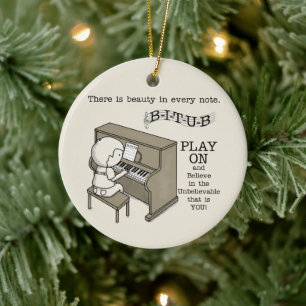 Spielen Keramik Ornament