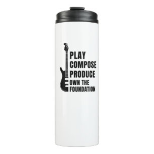 SPIELEN, KOMPONIEREN, PRODUZIEREN VOM LOW END AUS THERMOSBECHER
