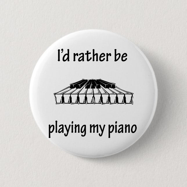 Spielen meines Klaviers Button (Vorderseite)