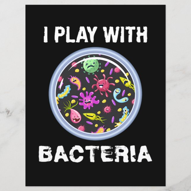 Spielen mit Bakterien-Mikrobiologie-Chemie (Vorderseite)