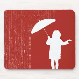 Spielen mit dem Regen Mousepad