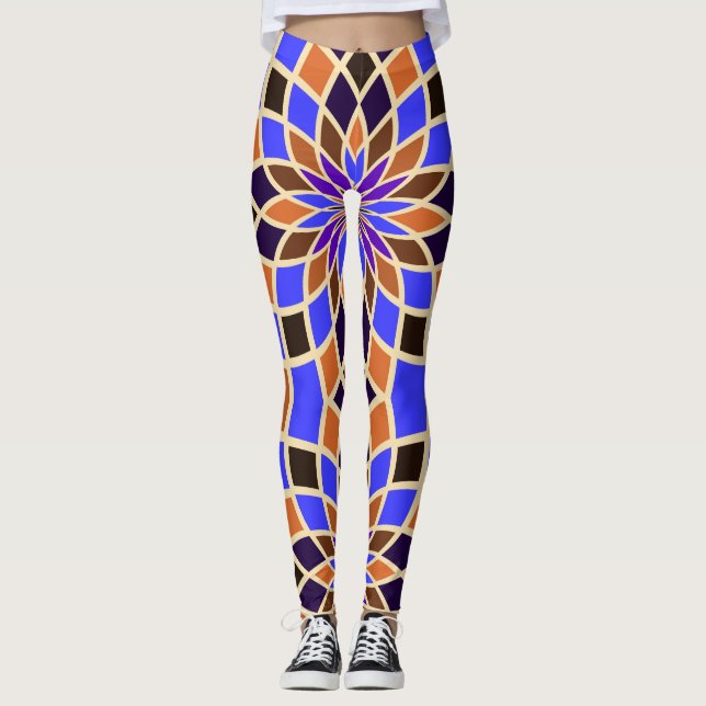 Spielen mit Farben Leggings (Vorderseite)
