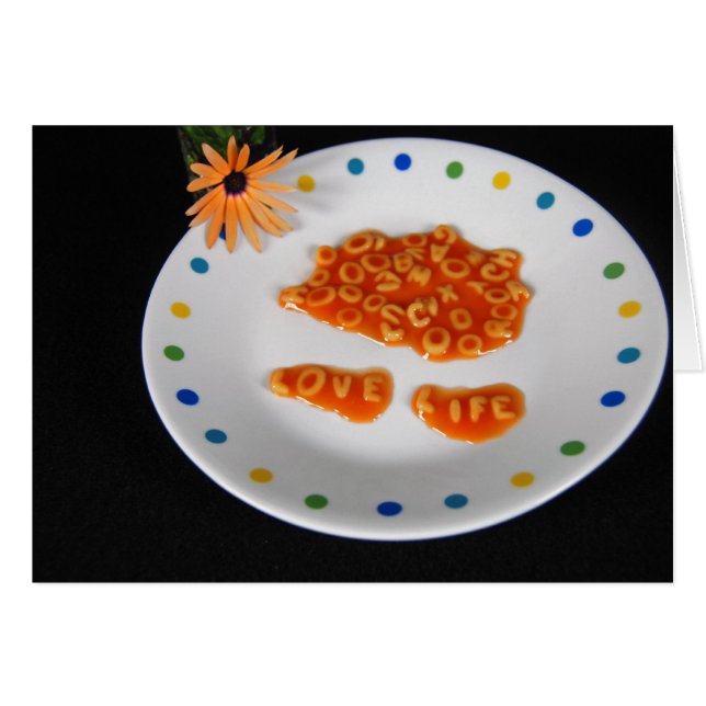 Spielen mit Lebensmitteln (Vorderseite (Horizontal))