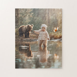 Spielen mit meinem Teddy Bär